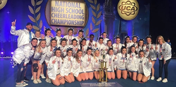 BHS Varsity Cheer captures UCA National crown