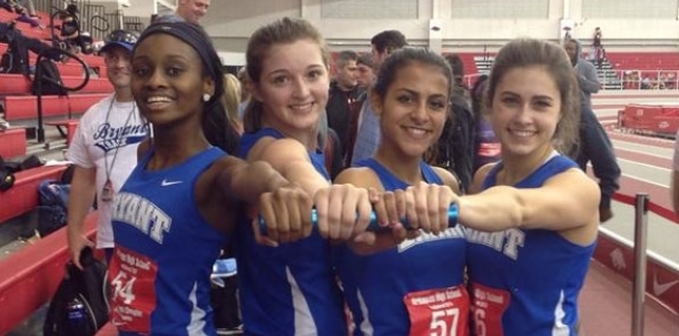 Lady Hornets’ 4 x 400 relay sets new school record at indoor