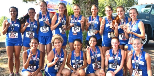 With five in the top 11, Lady Hornets’ overwhelm field at first meet