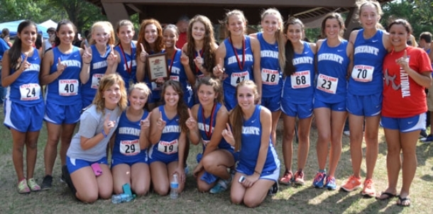 Murdock, Bell finish in top 5 as Bryant girls take team honors