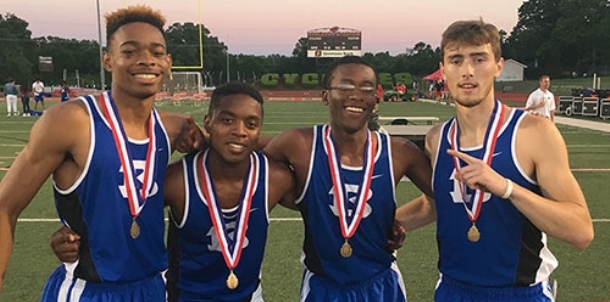 Hornets win three events at Meet of Champs for the first time