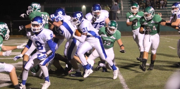 Hornets power past Pointers, 49-16; secure trip to playoffs