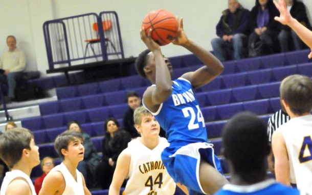 Freshman Hornets steal away comeback win at Catholic