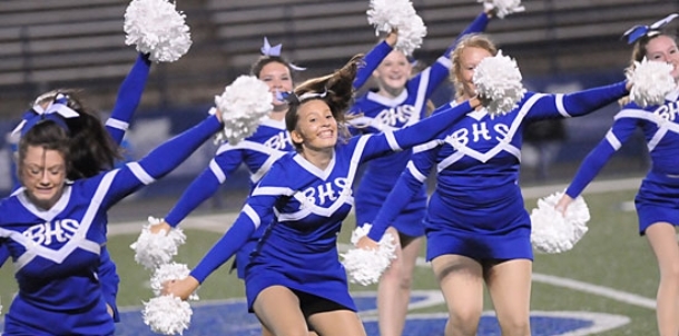 Freshman cheer, dance