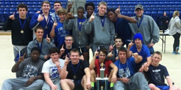 Hornets’ mat team wins Conway tourney