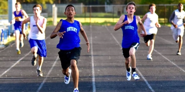 Middle school track meet