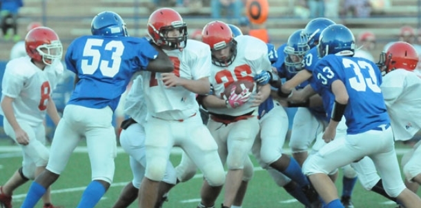 Cabot South outscores Bryant White, 40-34, in eighth grade game