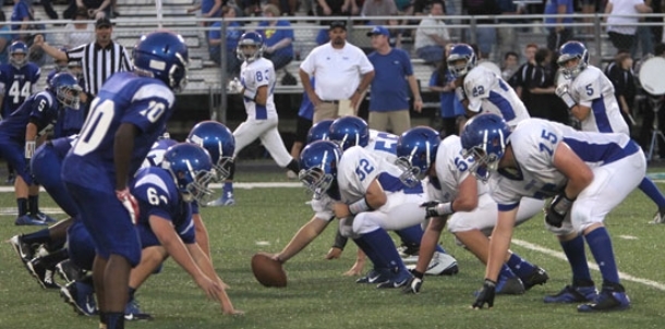 Two fourth-quarter touchdowns lift Bryant Blue past Bryant White in Hornet Bowl 2014