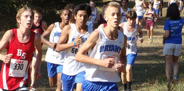 Bryant boys third at junior high championship meet