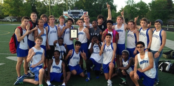 Freshman boys win another meet