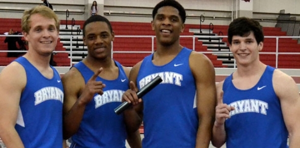 State indoor record shattered by Hornets’ quartet