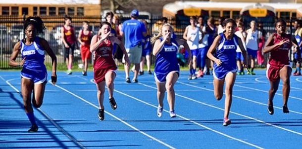 Bethel girls shine behind record-setting efforts