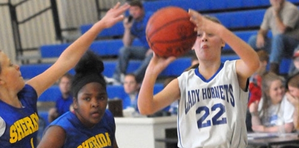 Bethel seventh grade girls vs. Sheridan