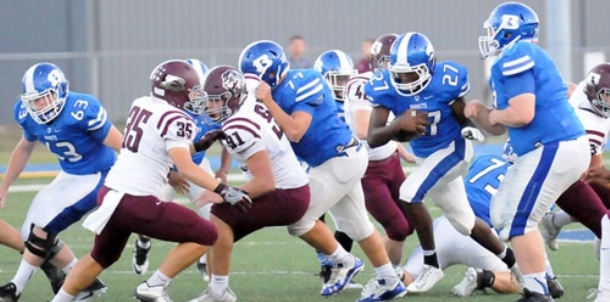 Benton hangs on to win JV game, 45-44