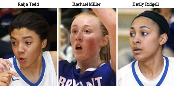Trio of Lady Hornets earn post-season honors