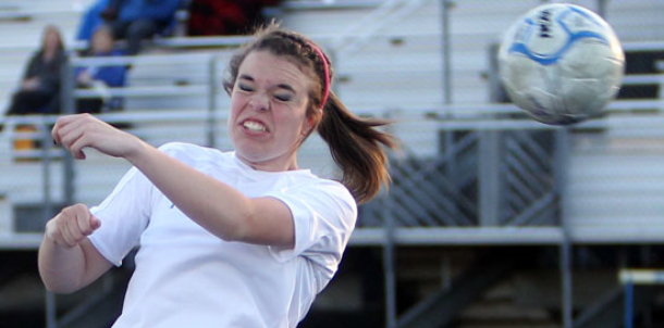 Girls turn back early challenge in first-place battle