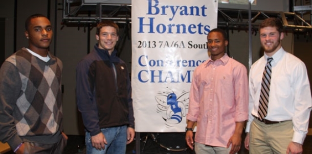 Hornets celebrate 2013 football season with banquet, awards