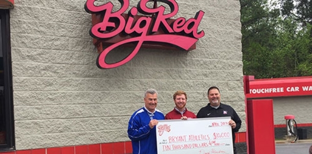 Bryant Athletics receives annual sponsorship from Big Red
