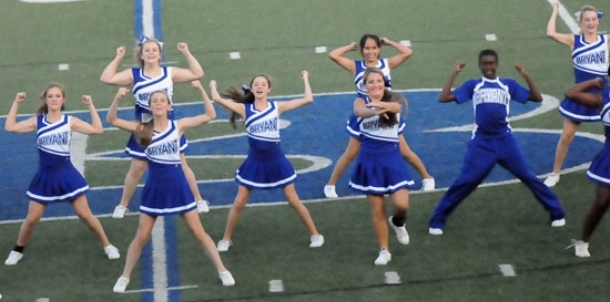 Bryant Middle School cheer, dance perform