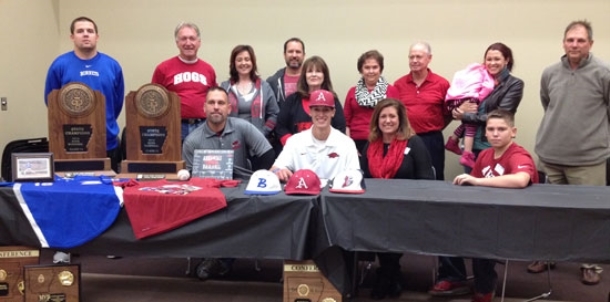 Bryant ace signs up to become a Razorback