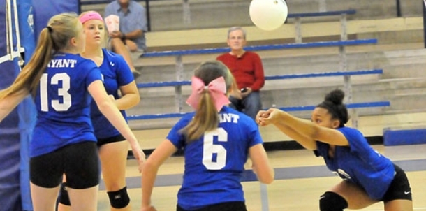 Eighth-grade volleyball: Lady Hornets vs. Lady Warriors
