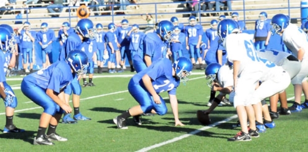 Late TD lifts Bryant White past Bryant Blue in seventh grade finale