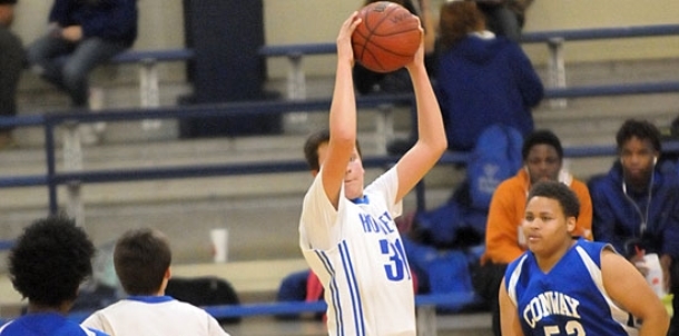 Conway White spoils Blue Hornets’ finale