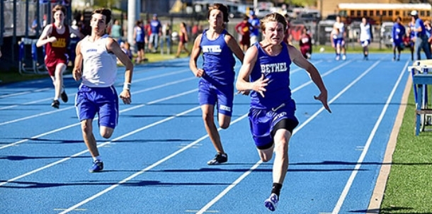 Middle school boys excel at home meet