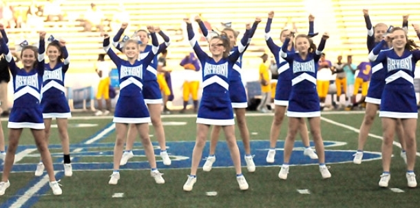 Bryant Middle School seventh grade cheer, dance