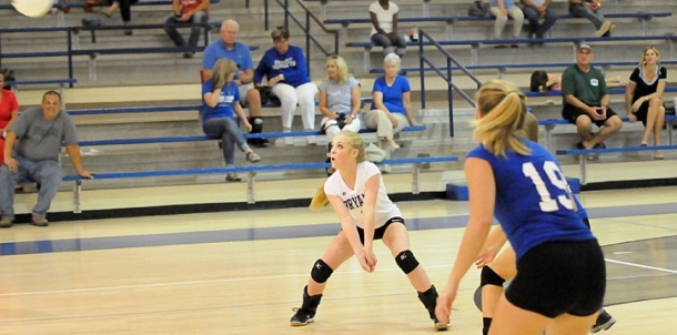 Freshman girls earn two-set win over Russellville