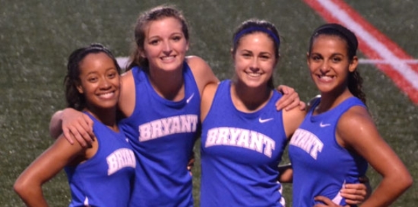 Lady Hornets’ relay team beats oldest school record on the books at Meet of Champs