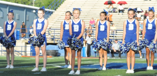 Halftime performance at Bethel 7th grade game
