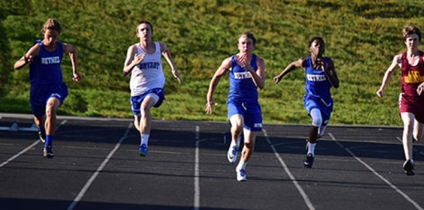 Middle school boys perform well in final meet