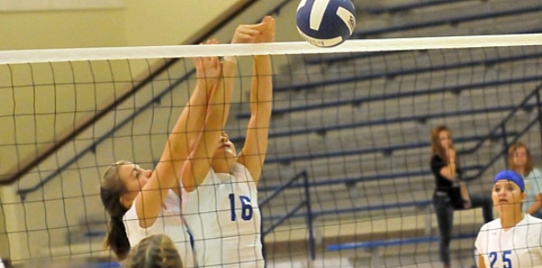 Bryant Blue at Lady Hornets volleyball showcase
