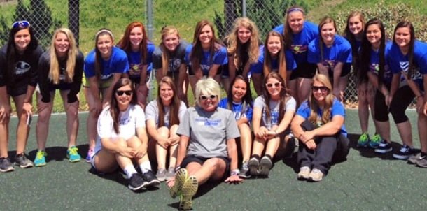 Lady Hornets pitch in with Miracle League