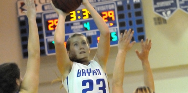JV girls: Lakeside 35, Bryant 34