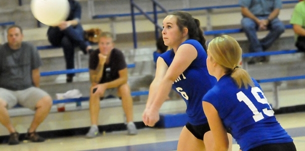Freshman girls’ improved passing sparks win