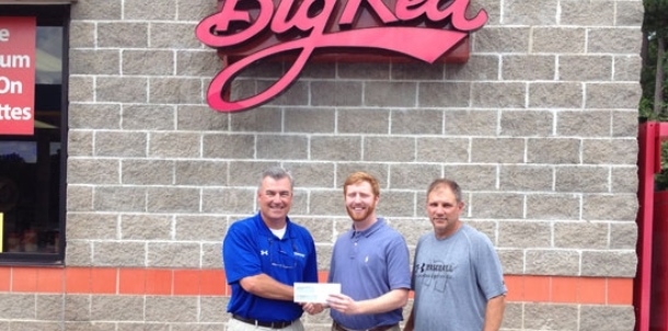 Big Red Stores make donation to Bryant Athletics