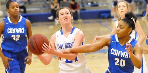 Against Conway White, close game doesn’t go Lady Hornets’ way