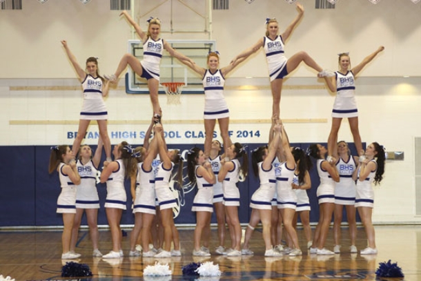 Bryant varsity cheer