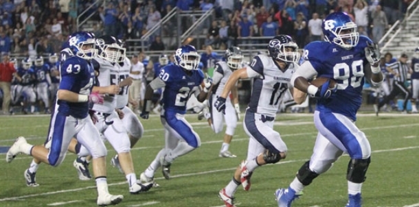 One wild win: Bryant 38, Greenwood 21