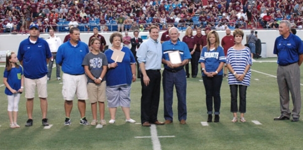 Community Support award presented to Thompson