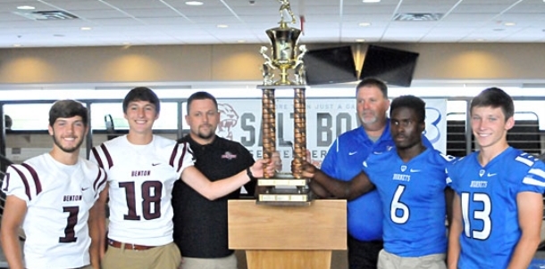 Bryant, Benton coaches, players meet the press to talk Salt Bowl