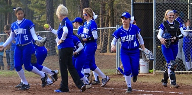 Lady Hornets finally get to play, notch first win