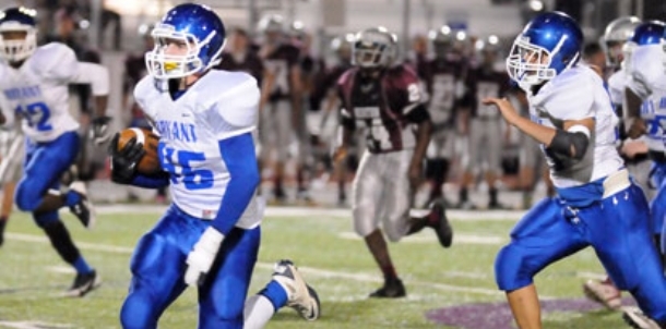 Freshman Hornets surge past Panthers to complete 8-2 campaign