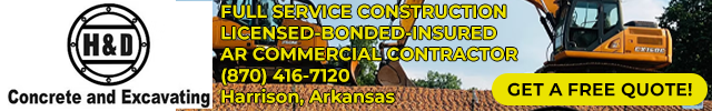 Advertisement image for H & D Concrete & Excavating