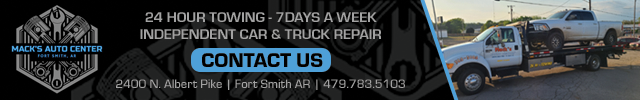 Advertisement image for Mack's Auto Center