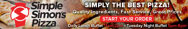 Advertisement image for Simple Simons Pizza