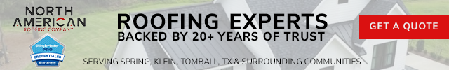 Advertisement image for North American Roofing Company