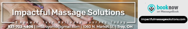 Advertisement image for Impactful Massage Solutions LLC.